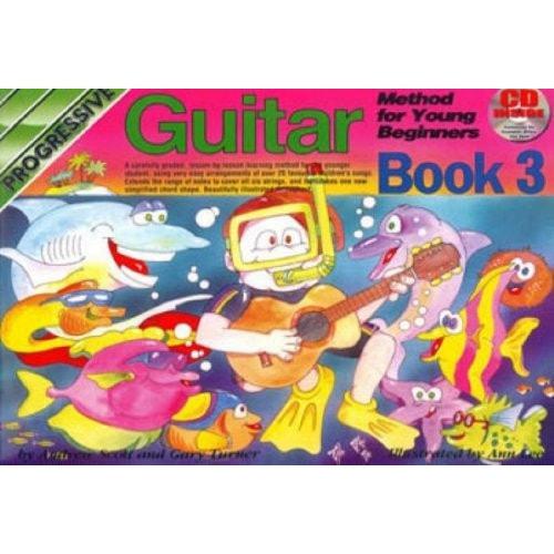 Progressive Young Beginner Guitar Method | Book 3 W/CD