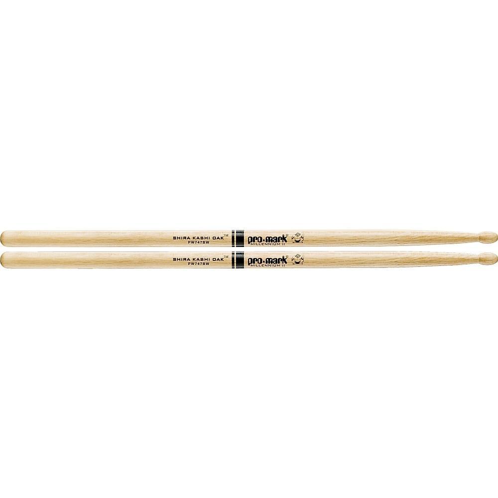 Promark PW747BW Shira Kashi Oak 747B Super Rock Drumsticks