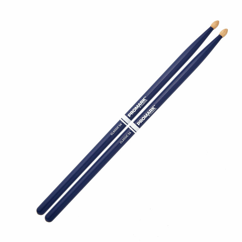 Promark RBH535AW-BLUE Rebound 7A Acorn Blue Drum Sticks