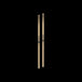 Promark RBH535AW | Rebound 7A Drumstick | Lacquered Hickory