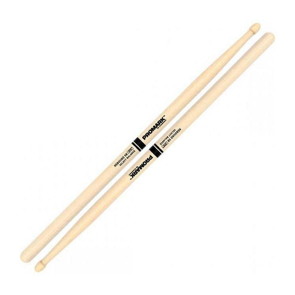 Promark RBH595AW Rebound 5B Drum Sticks | Hickory Tear Drop