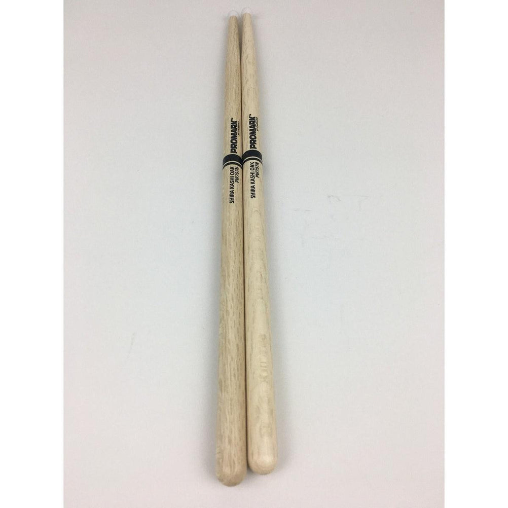 Promark Classic Attack 2B Shira Kashi Oak Drumsticks, Oval Wood Tip
