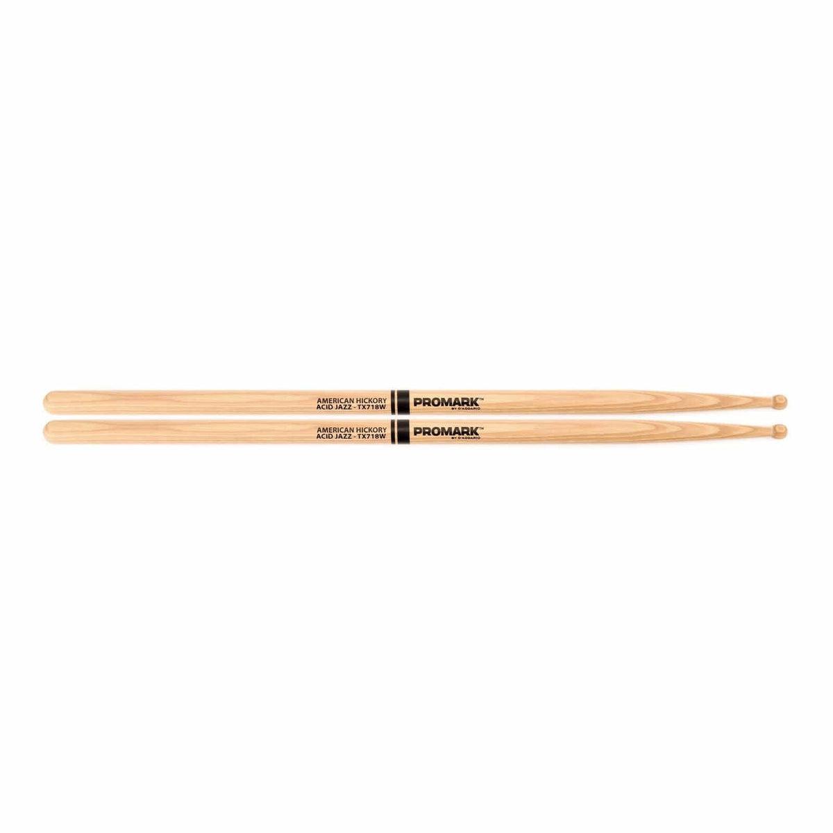 Promark TX718W American Hickory "Acid Jazz" Drumsticks