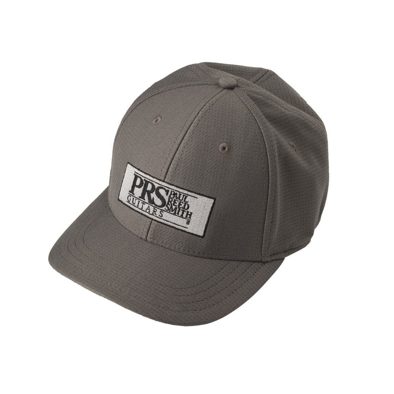 PRS Fitted Gray Baseball Hat with Block Logo | Small to Medium