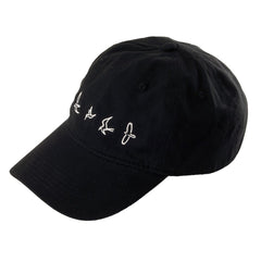 PRS Low Profile Baseball Hat w/ Bird Logo | Black