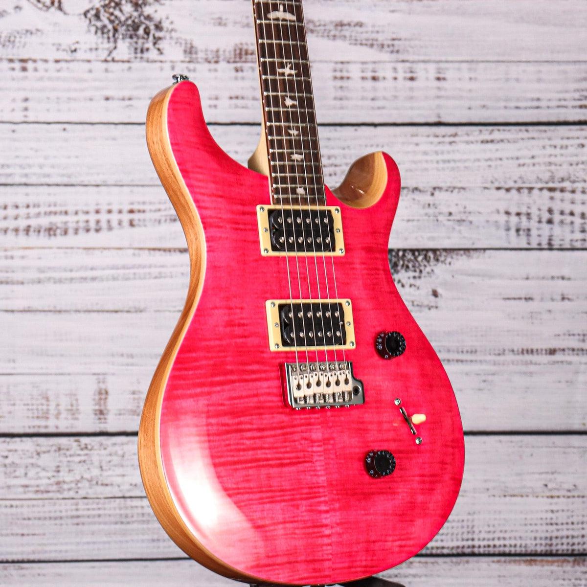 PRS SE Custom 24 Double Cut Electric Guitar | Bonni Pink
