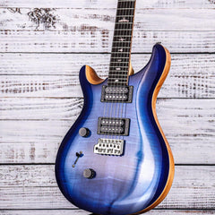 PRS SE Custom 24 Lefty Electric Guitar | Faded Blue