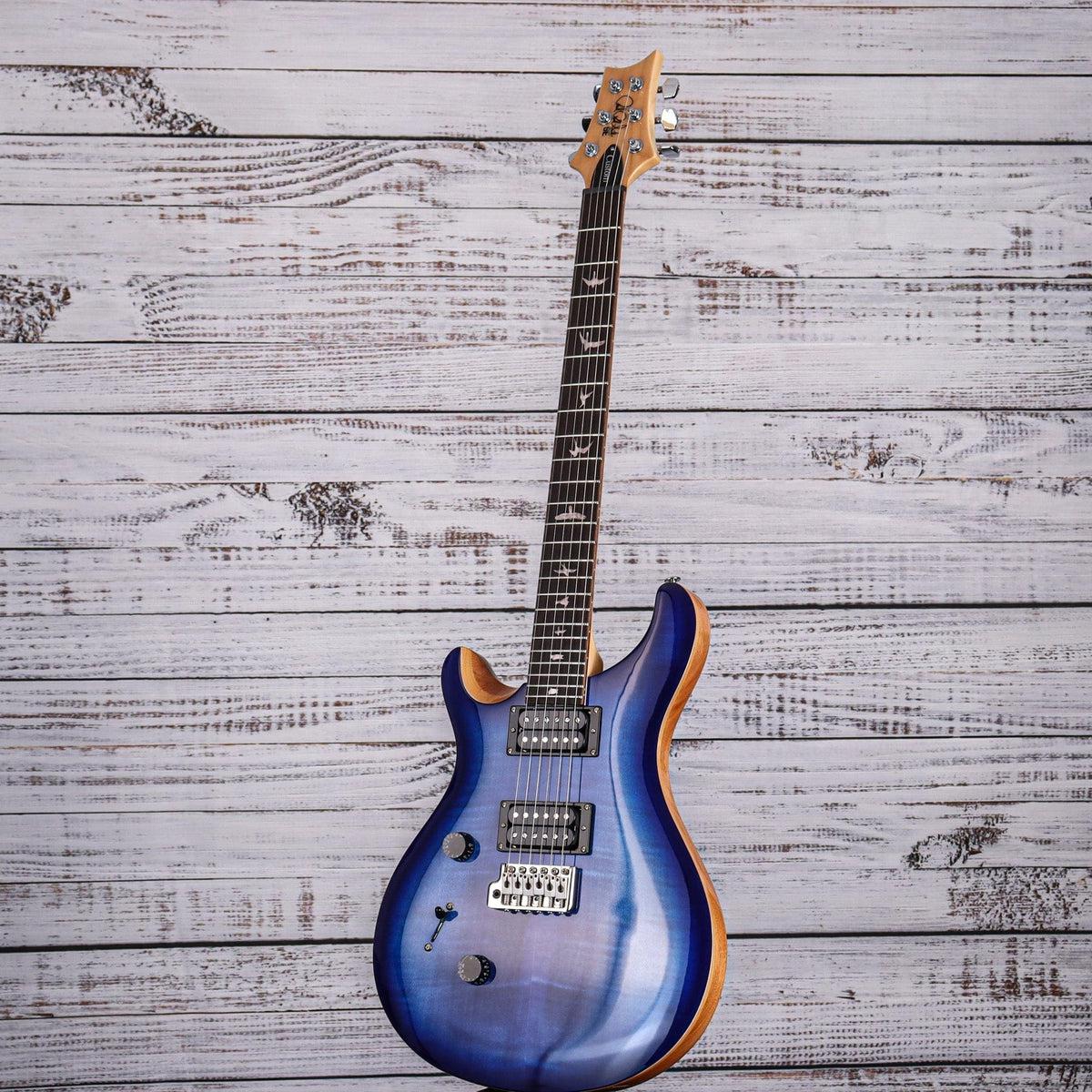 PRS SE Custom 24 Lefty Electric Guitar | Faded Blue