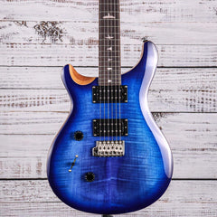 PRS SE Custom 24 Lefty Electric Guitar | Faded Blue