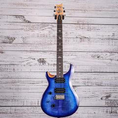 PRS SE Custom 24 Lefty Electric Guitar | Faded Blue