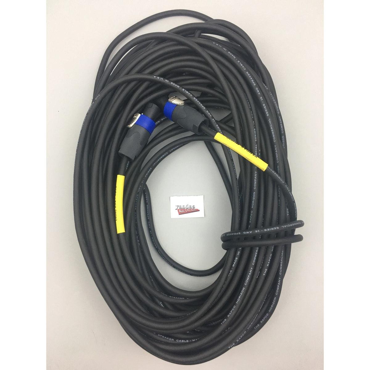 Rapco 100' 16 Gauge Speaker Cable | Speakon Connectors