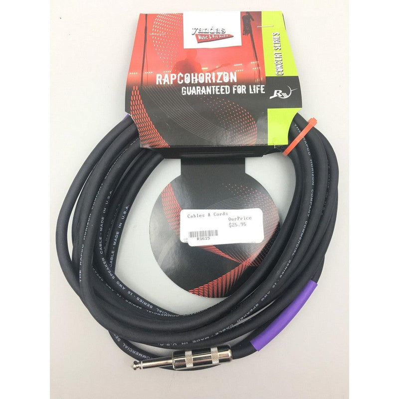 Rapco 15' 16 Gauge Speaker Cable | 1/4