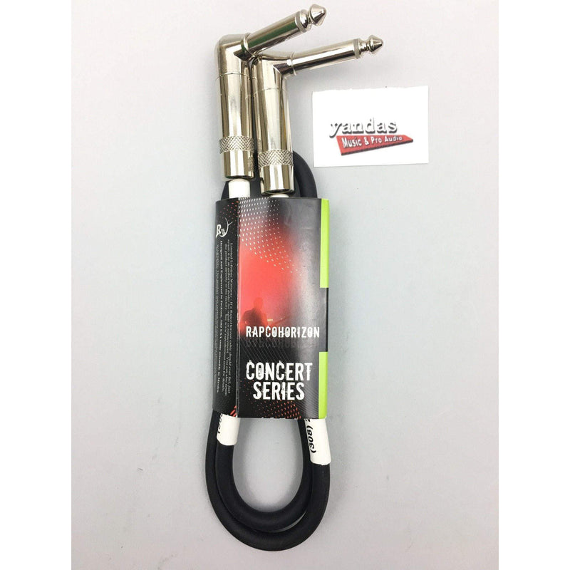 Rapco 2' Instrument Cable | Right Angle 1/4