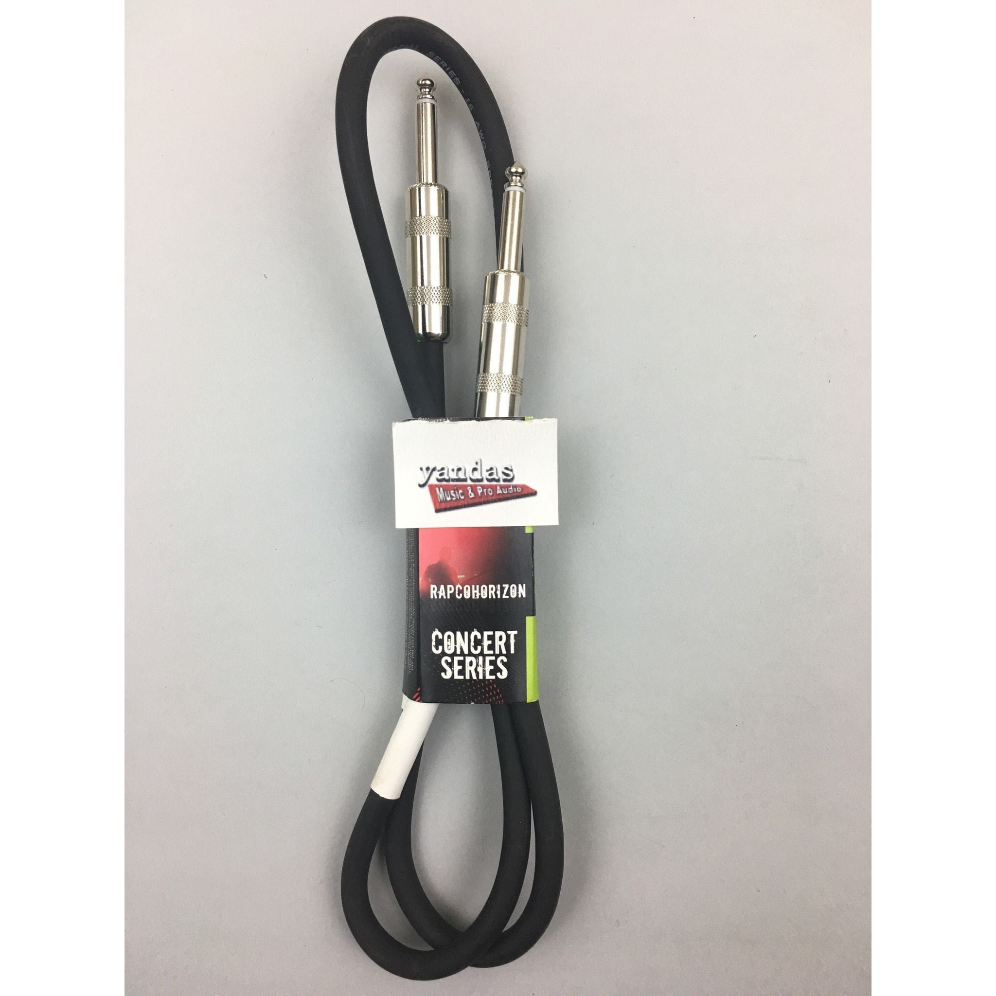 Rapco 3' 16 Gauge Speaker Cable | 1/4" Connectors