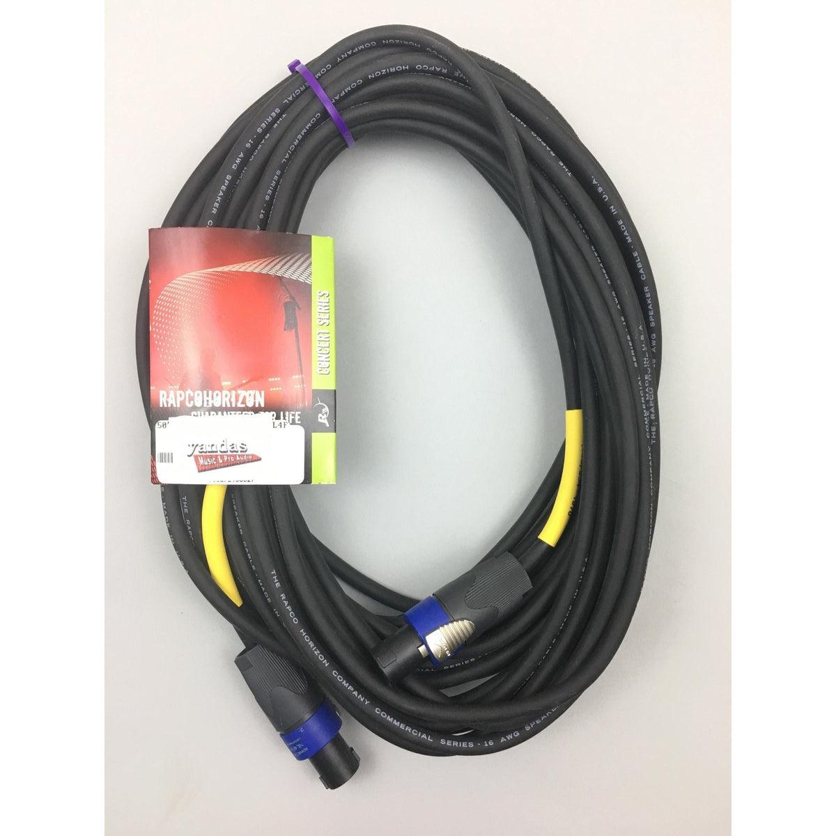 Rapco 50' 16 Gauge Speaker Cable | Speakon Connectors