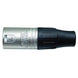 Rapco NC3MXX | XLR Male Replacement End / Connecter