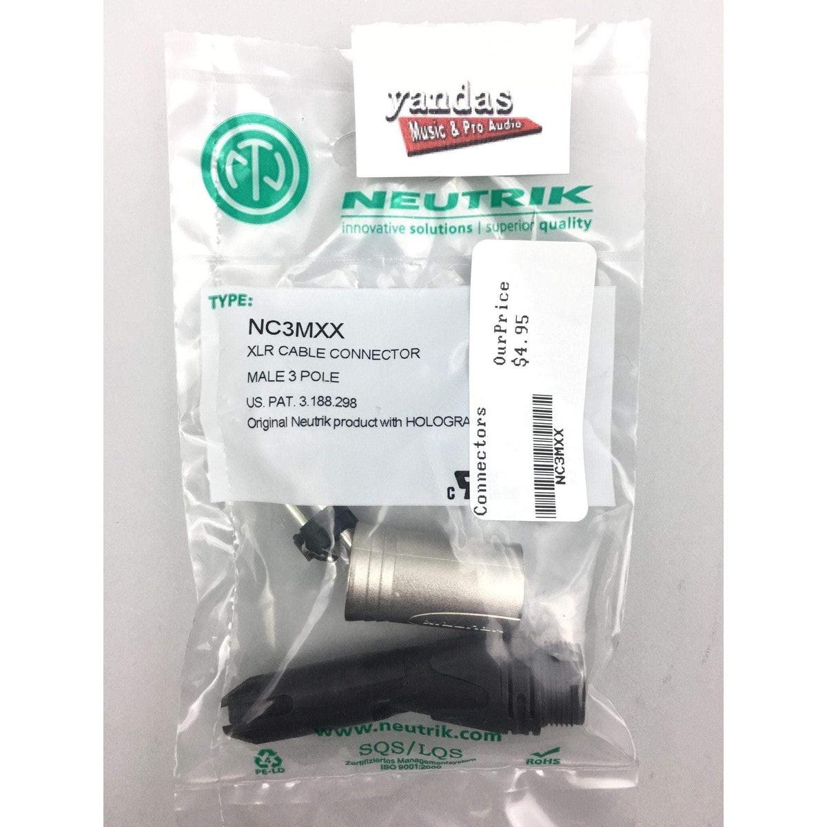 Rapco NC3MXX | XLR Male Replacement End / Connecter