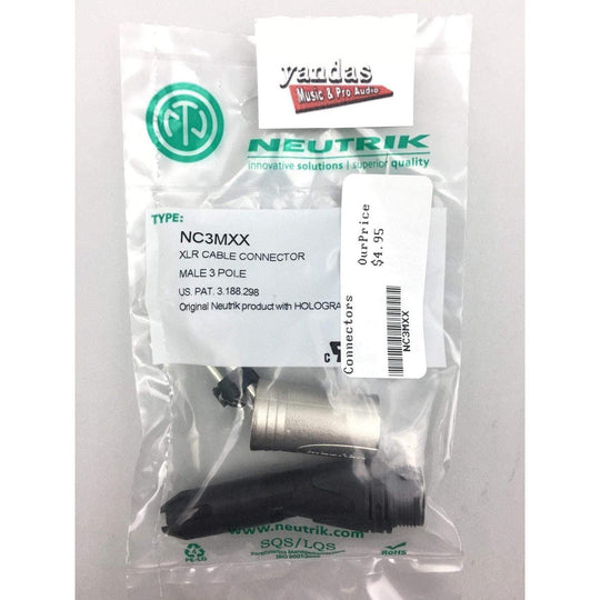Rapco NC3MXX | XLR Male Replacement End / Connecter