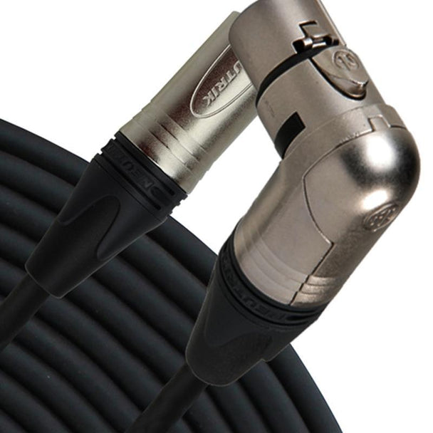Rapco NM1 AM Mic Cable | 30 FT XLR To XLRF Right Angle