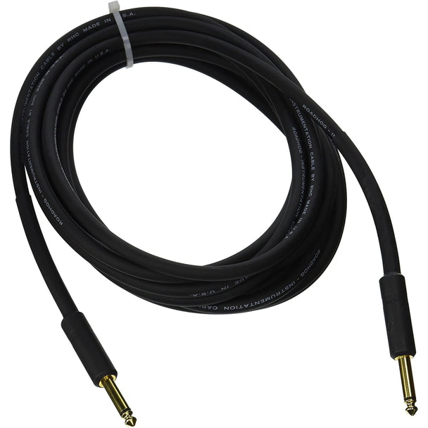 Rapco RoadHog Series Instrument Cable with Gold Connectors | 20 Ft.