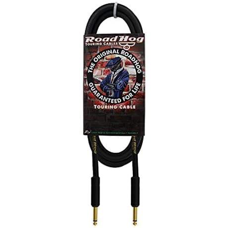 Rapco RoadHog Series Instrument Cable with Gold Connectors | 20 Ft.