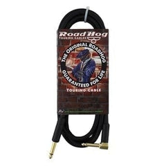 Rapco RoadHog Straight to Right Angle 20' Instrument Cable | HOG-20BR
