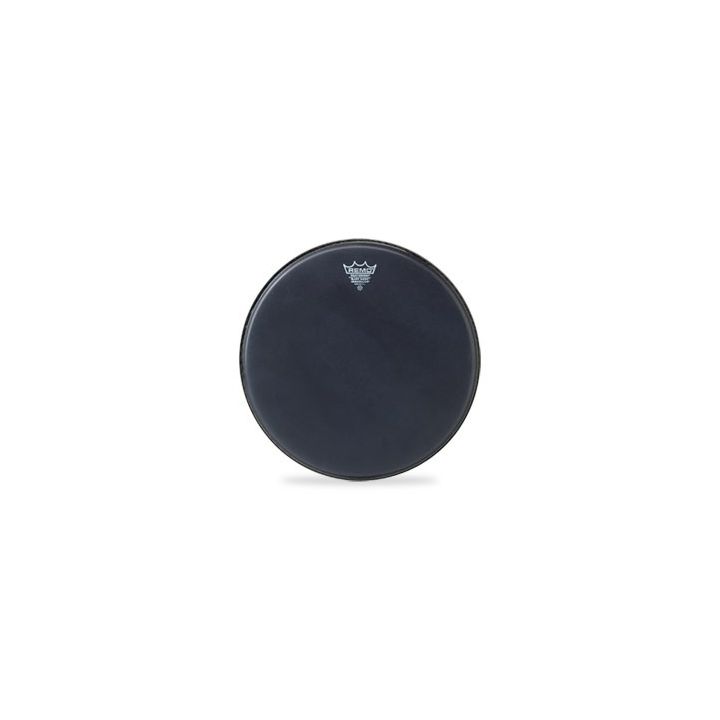 Remo BE-0818-ES- Batter EMPEROR BLACK SUEDE 18