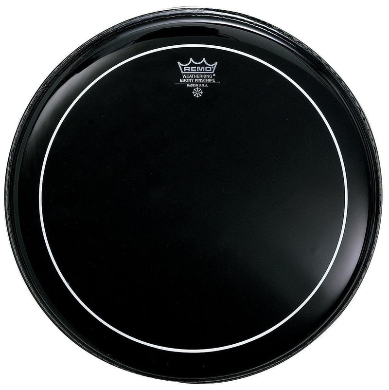 Remo Pinstripe Ebony Series Drumheads