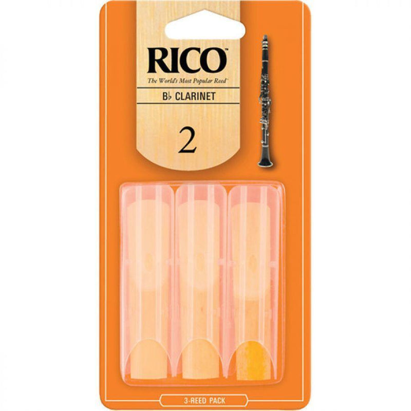 Rico Clarinet Reed #2 3-Pack | RCA0320