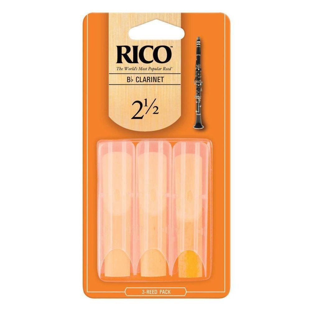 Rico Clarinet Reed #2.5 3-Pack | RCA0325