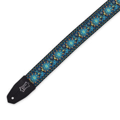 Right Height Strap w/ Woven Blue Black Gold Motif