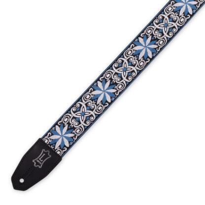 Right Height Strap w/ Woven Blue White Black Motif