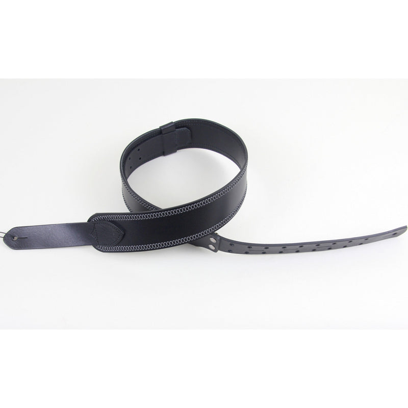 Right On! Magic Series Rim Guitar Strap Black