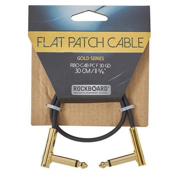 RockBoard Gold Series Flat Patch Cable | 30 cm