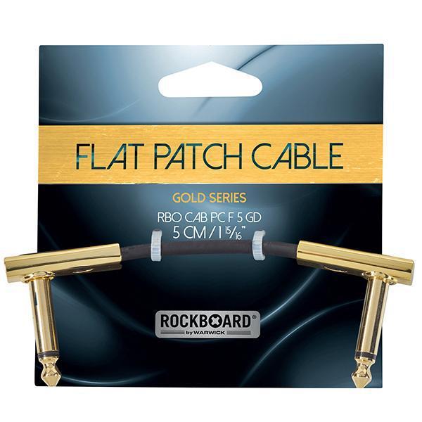 RockBoard Gold Series Flat Patch Cable | 5 cm