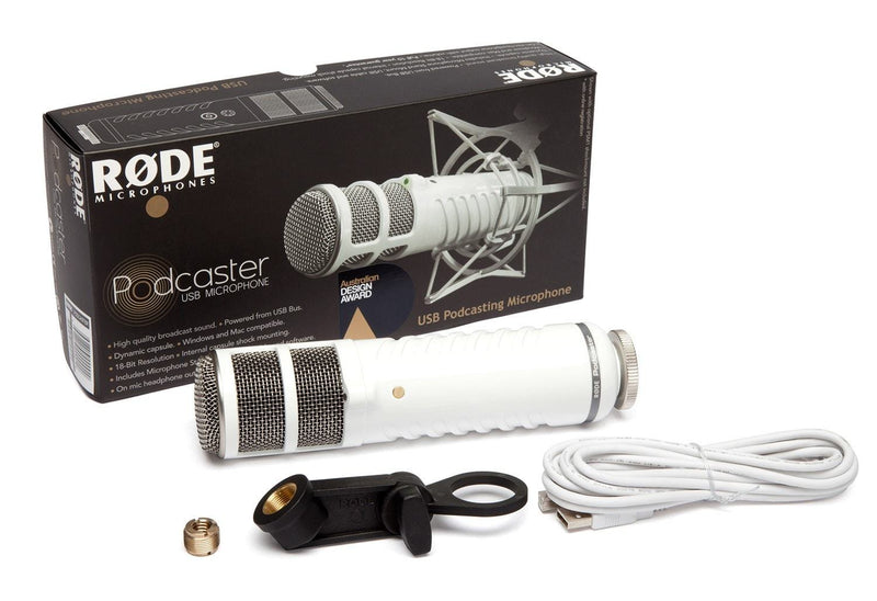 Rode Podcaster Broadcast Cardioid End-Address USB Microhpone