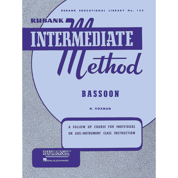 Rubank Intermediate Method Bassoon