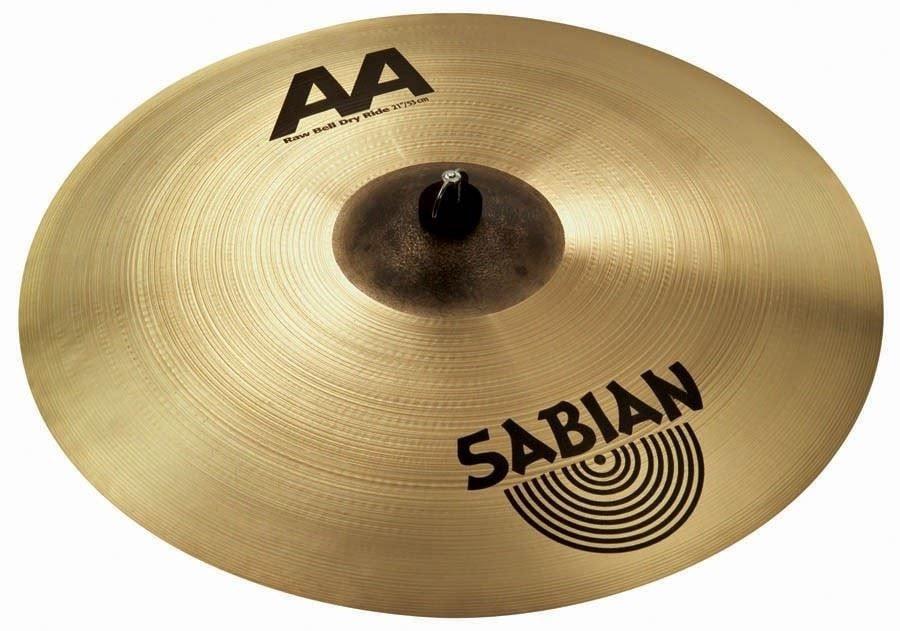 Sabian 21" AA Raw Bell Dry Ride Cymbal | 22172