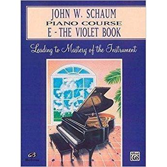 Schaum Piano Course E - The Violet Book