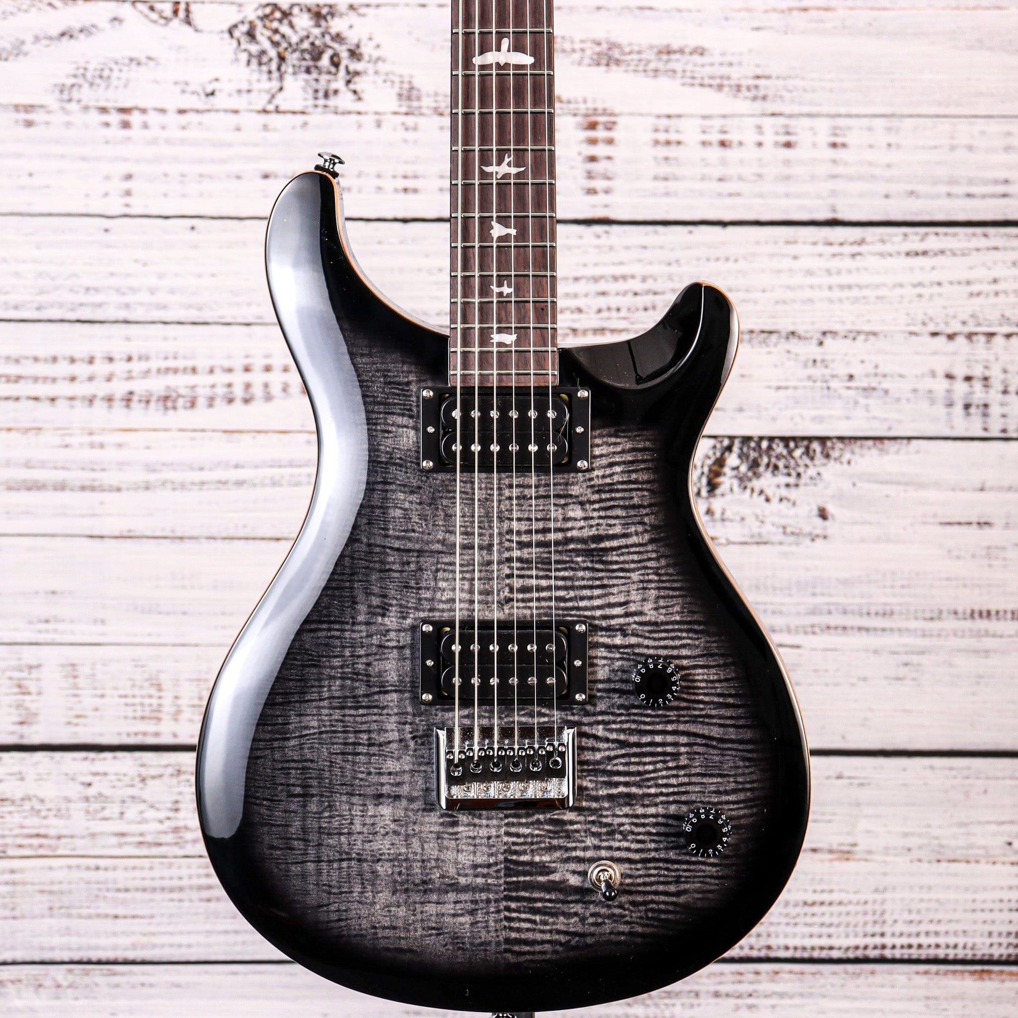 Paul Reed Smith Baritone Electric Guitar Charcoal Burst SE 277