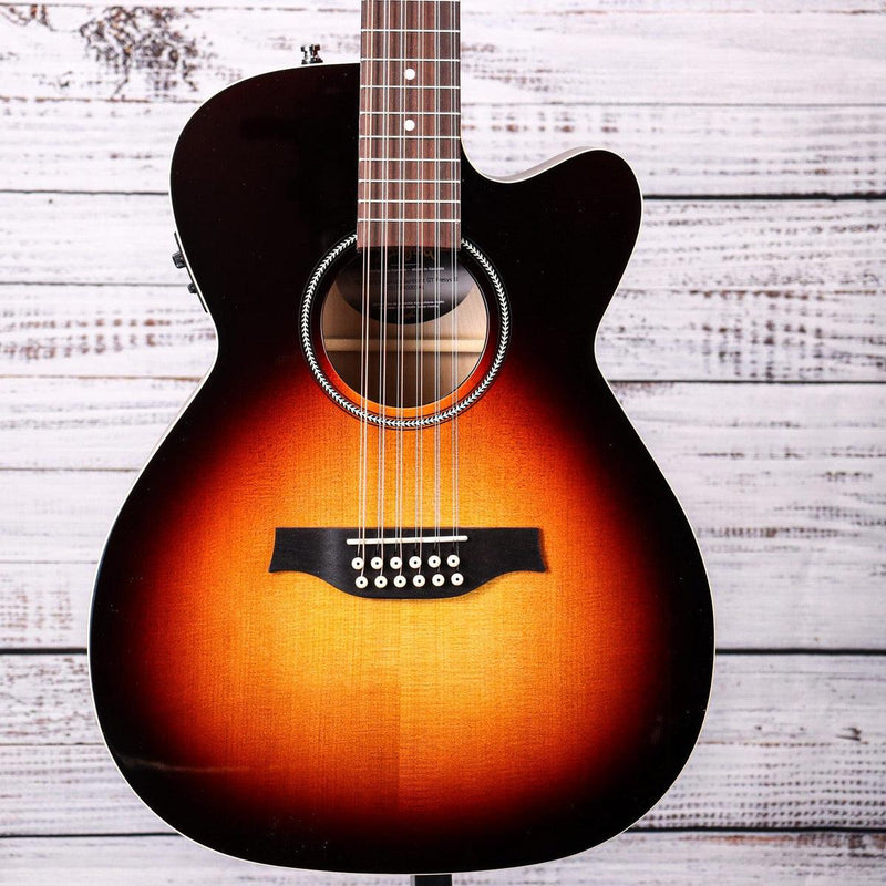 SEAGULL S12 CH CW Twelve String Acoustic Guitar | Spruce Top | Sunburst | GT PRESYS II