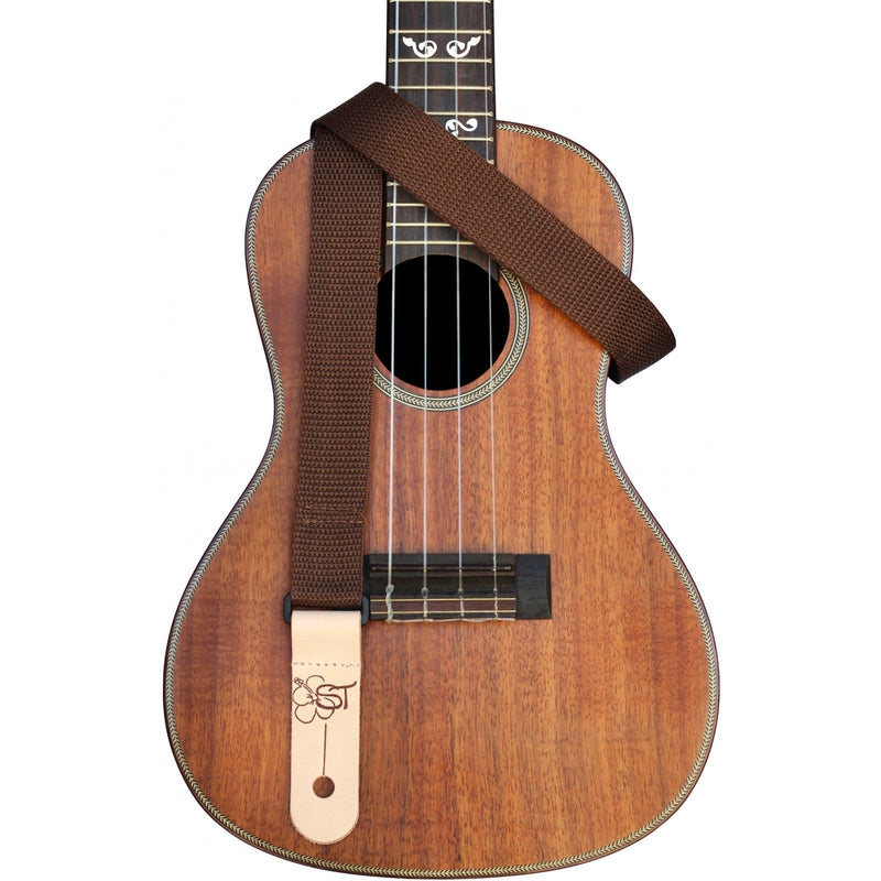 Sherrin's Thred ST1P-1722 Brown Uke Strap