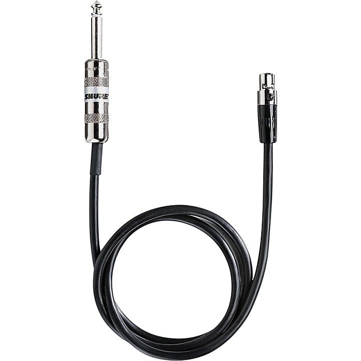 Shure 2' Instrument Cable for use with any Shure Bodypack | WA302