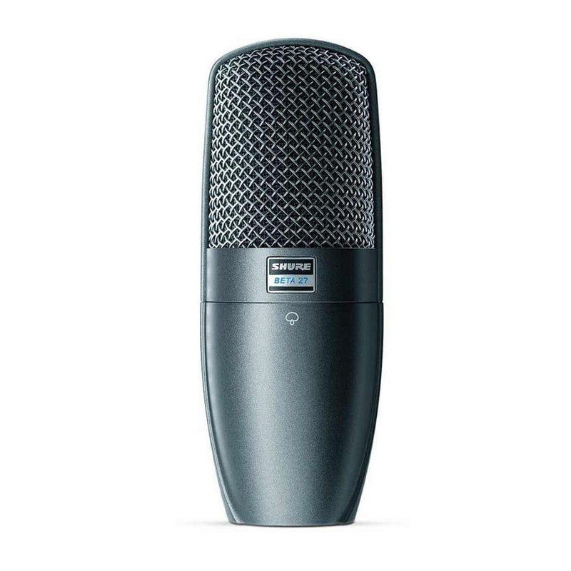 Shure BETA 27 Super-Cardioid Side-Address Condenser Microphone | Instrument and Vocal Applications
