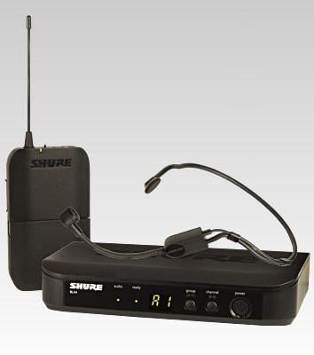 Shure BLX14/P31 Cardioid Condenser Headworn Wireless Microphone System H10