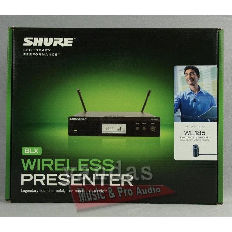 Shure BLX14R/W85 Wireless Cardioid Condenser Lapel Microphone System H10