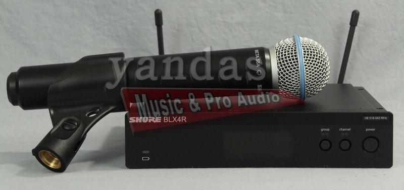 Shure BLX24R/B58 Handheld Wireless Microphone System
