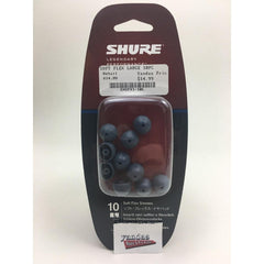 Shure EASFX1-10L Large Soft Flex Sleeves | 10 Count
