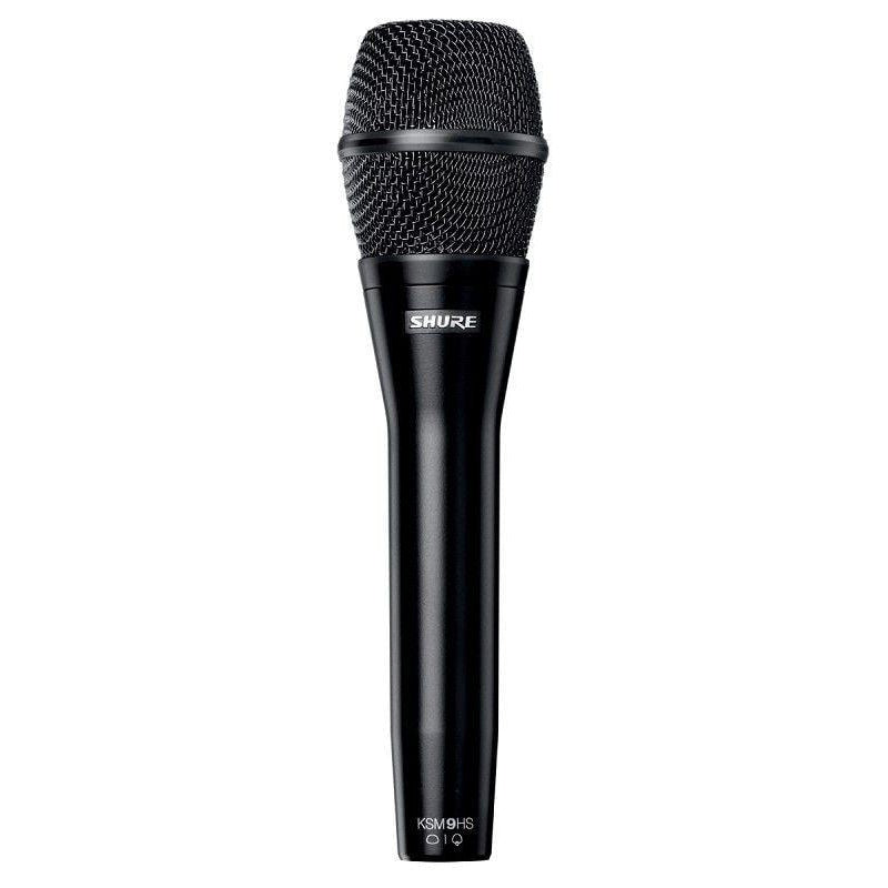 Shure KSM9HS Dual Pattern Condenser Handheld Vocal Microphone | Hyper-Cardioid or Sub-Cardioid