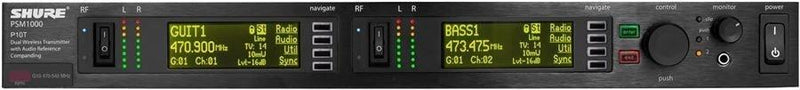 Shure P10T | PSM 1000 Series Dual Wireless Transmitter G10